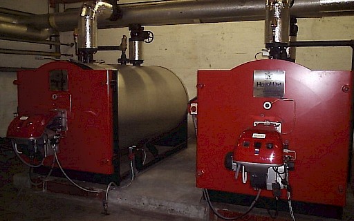 Heating Boilerhouse at Wilsness Terminal, Sumburgh Airport, Shetland