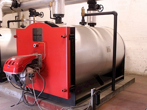 Heating Boilerhouse at Wilsness Terminal, Sumburgh Airport, Shetland