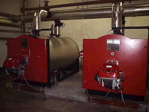 Heating Boilerhouse at Wilsness Terminal, Sumburgh Airport, Shetland