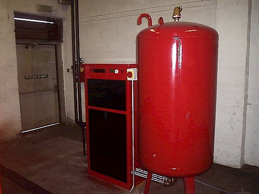 Heating Boilerhouse at Wilsness Terminal, Sumburgh Airport, Shetland