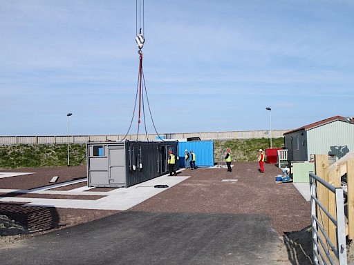 New Fire Training Facility, Sumburgh Airport