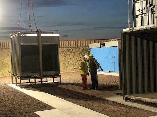 New Fire Training Facility, Sumburgh Airport
