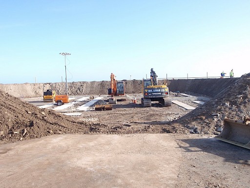 New Fire Training Facility, Sumburgh Airport