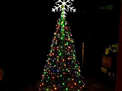 All lit up and ready to go