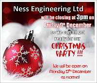 Early Closing - Friday 9th December
