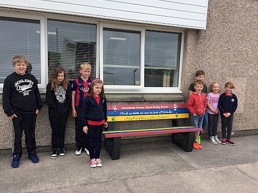 Dunrossness Primary School Buddy Bench