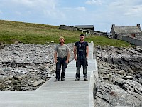 Repairs to Mousa Pier